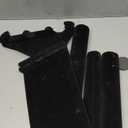 OSPNIEEK Velvet Bracelet Holder with 3 Tier Rack, Black Detachable Jewelry Display Stand T-Bar Necklace Storage Organizer for Bangles Watch Bracelets Scrunchies Organization Showcase