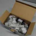 Lovelite 510 LED Christmas Net Lights, 28ft x 5ft Mesh Lights Outdoor Clear Wire 8 Modes, Waterproof Connectable String Lights Plug in for Xmas Tree Bushes Garden Holiday Party Decorations - White