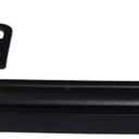 QCAA Solid Brass Surface Bolt 6", Matte Black, 1 Pack, Made in Taiwan