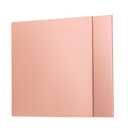 2 Pack 99.9% Pure Copper Sheet,6"x6" 24 Gauge(0.5mm) Thickness, Film Attached Copper Plate, Prefect for Jewelry, Crafts, modelers Electronic Components, Architectural Decoration