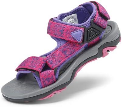 DREAM PAIRS Kids Adventurous Light-Weight Adjustable Straps Summer Sandals (Toddler/Little Kid/Big Kid) 12