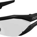 Mechanix Wear: Vision Type-V Safety Glasses with Advanced Anti Fog, Scratch Resistant, Half Framed Protective Eyewear, Lightweight Glasses with Adjustable Arms and Nose (Clear Lens)