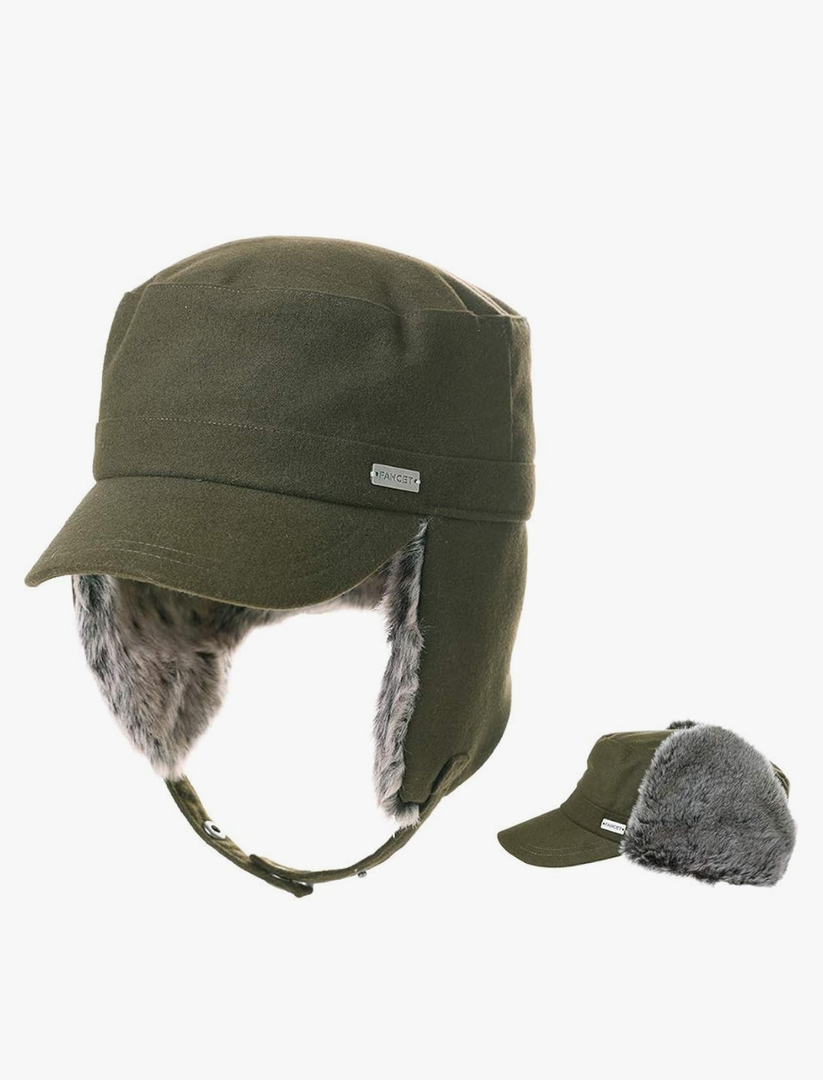 Jeff & Aimy Unisex Winter Earflap Trapper Hunting Ski Hat Baseball Cap M