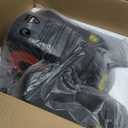 Putnen Under Desk Elliptical Machine, Electric Elliptical Leg Exerciser for Seniors with 12 Adjustable, Portable Quiet Elliptical Exercise Machine, Seated Pedal Exerciser with Remote Control (Orange)