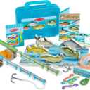 Melissa & Doug Lets Explore Fishing Play Set  21 Pieces - FSC Certified