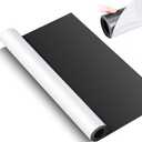 Large Adhesive  Sheet Roll Not Printable Adhesive Backing Cut and Customize Flexible Sheets Blank White Surface for Craft Photo Craft