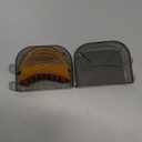 Lymphatic Contour Face Brush Lymphatic Drainage Massager Double Chin Reducer Lymphatic Drainage Brush for Face,Ergonomically Designed to Fit The Skin Precisely and Relieve Fatigue (Brown)