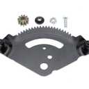 Steering Sector Gear Plate and Pinion Gear Replaces 717-1550F 7171550 7171554 for Mtd Cub Cadet LT1018 LT1022 LT1040 LT1042 LTX1040 LTX1042 LTX1046 LTX1050 for Troy Bilt
