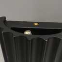 Pink Resin Modern LED Wall Sconces Wall Lighting Set of 2, Indoor Hardwired Wall Mount Light Fixtures Lamp Up and Down for Living Room Bedroom Hallway Dining Room