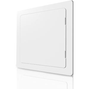Access Panel for Drywall - 12x12 inch - Wall Hole Cover - Access Door - Plumbing Access Panel for Drywall - Heavy Durable Plastic White