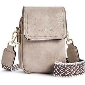 BOSTANTEN Small Crossbody Bags for Women Cell Phone Purse Leather Wallet Handbags with Card Slots 