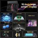 Android 15 Tablet,10 inch Tablets, Octa Core CPU, 12GB+64GB+512GB Expansion, 1280x800 Display Screen, Wi-Fi6, Dual Camera, 6000mAh Battery Tablet PC,Widevine L1 Google Kids Space