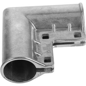 POPETPOP Chain Link Fence Corner Bracket 3.58X3.58X1.57In Zinc-Plated Fence Gate Hardware for Repair and Assembly Outdoor Farm Garden Use