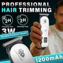 Hair Clippers for Men Rechargeable Cordless Beard Trimmer & Electric Shaver, Hair Cutting Kit with LCD Display Gift for Dad, Husband, Men