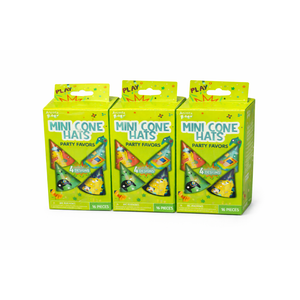 Party Mini Cone Hats, 3 Pack