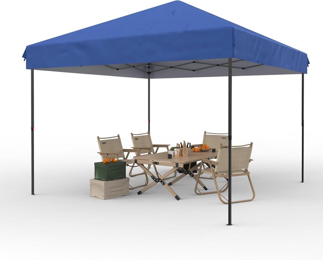 Pop Up Canopy Tent 10x10 Outdoor Canopy Set Up Heavy Duty Commercial Instant Tent Shelter