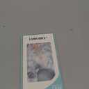 LUHOURI for iPhone 15 Pro Case,Wireless Charging Compatible,Dual-Layer - Soft Silicone Inner + Hard Outer Shell,Cute Wildflower Design,Protective Phone Cover for Women - Marble Pressed Flowers