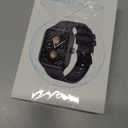 Smart Watch for Men Women, 1.96" GPS Watcher with 120+ Sports Modes, Blood Pressure/Heart Rate/Blood Oxygen/Sleep Monitor, IP67 Waterproof Smartwatch for Android iOS (Black)