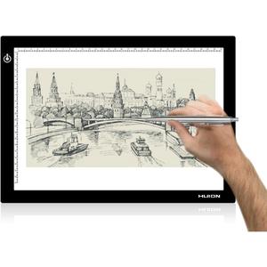 HUION L4S LED Light Box A4 Ultra-Thin USB Powered Adjustable Light Pad for Tracing