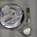 Tub and Shower Trim Kit with Cartridge Replacement, Compatible with Moen Standard Valve Chateau Series Single Handle Tub and Shower, Brass Stem (Chrome)