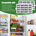 2 x 6PACK W10311524 Refrigerator Air Filter Replacement for Whirlpool, Air Filter Compatible with Whirlpool AIR1,2319308,W10335147,W10315189,1876318,AP4538127,AH2580853, EA2580853,PS2580853