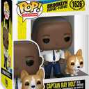 Funko POP&Buddy: Brooklyn Nine Nine - Captain Ray Holt with Cheddar - Collectable Vinyl Figure - Gift Idea - Official Merchandise - for Kids & Adults - TV Fans - Model Figure for Collectors