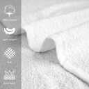 Avalon Towels Salon Towel - White Hand Towels Bulk Pack of 24 - 100% Cotton Absorbent Spa, Facial & Gym Towel for Working Out - 16x27 Inches (Not Bleach Proof)