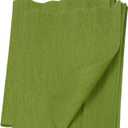 MECCANIXITY Crepe Paper Rolls 7.5ft Long 20 Inch Wide for Various Large Hanging Party Backdrop DIY Decoration, DIY Supplies, Olive Green Pack of 2