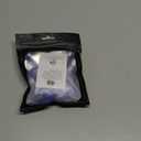 Halunbaby for AirPods Pro 2nd Generation Clear Case Cover with Secure Lock Clip Full Drop Protection,High-Transparent Soft TPU Material and Equiped with Cleaner Kit (Blue)