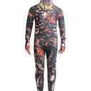 Quenny Halloween Children's Cosplay Horror Zombie Tights, Children's Halloween stage performance costumes, M