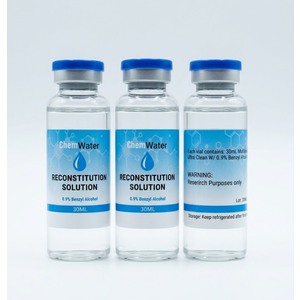 30mL Glass Vials 5 Pack Reconstitution