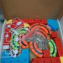 Electric Magnetic Train Toys Set- Flexible Race Track for Kids 3 4 5 6 7 8,stem Gravity Magnetic Roller Car Track for Toddlers,3D Infinity Cube Track Learning Gift Anti-Gravity Design,98 Pcs/2 car