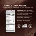 Evolve Plant Based Protein Shake, Double Chocolate, 20g Vegan Protein, Dairy Free, No Artificial Sweeteners, Non-GMO, 10g Fiber, 11 Fl Oz (Pack of 12) - (Formula May Vary) (EXP 07/21/26)