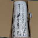 Contour Memory Foam Pillow Orthopedic Sleeping Pillows, Ergonomic Cervical Pillow for Neck Pain - for Side Sleepers, Back and Stomach Sleepers, Free Pillowcase Included (Firm & Queen) (Queen(24*15*4.8 inches), White)