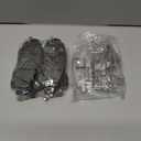 Front Rear Ceramic Disc Brake Pads Set for Nissan Altima 2002-2013, Sentra 2007-2017, Juke 2011-2017, 350Z 2003-2005, for INFINITI G35 2004-2005 Only X Models 8PCS(With Hardware)