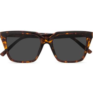 miyya Cat Eye Sunglasses for Women, Trendy Polarized Sunglasses Women, Retro Sun Glasses 2025, UV Protection Shades (Smoke Tortoise/Black)