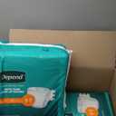 Depend Incontinence Protection with Tabs, Unisex, Large (35–49" Waist, over 170 lbs), Maximum Absorbency, 48 Count (3 Packs of 16)