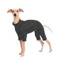 Dog Sweaters for Small Dogs Girls Boys, Striped Pet Sweaters for Fall Winter Dog Clothes, Turtleneck Pullover Knitwear for Large Dogs