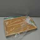 Trenda Breakfast-Trays, Bamboo Bed Table with Foldable Legs, Snack Desk for Sofa, Eating,Working