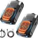 2 Pack Rodent Repellent for car Engines, Ultrasonic Rat Pest Repellent for Car Under Hood, Plug-in Powered, Keep Mouse and Mice Away from Car, Vehicle, RV, Garage, Barn (Unscented x2)