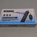 HiTauing Aquarium Heater, 50W Submersible Fish Tank Heater with Over-Temperature Protection and Automatic Power-Off When Leaving Water for Saltwater and Freshwater