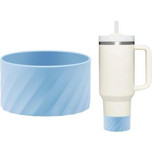Silicone Boot Compatible with Stanley Cup Boot, Tumbler Boot Compatible with Stanley Cup Bottom Protector