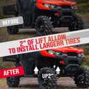 KEMIMOTO UTV Lift Kit, 2" 2 Inch Lift Kit Compatible with Can Am Defender HD5/ HD8/ HD10/ XMR 500 800 1000 2016-2023