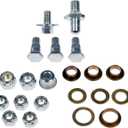 Dorman 38458 Front Door Hinge Pin And Bushing Kit Compatible with Select Cadillac / Chevrolet / GMC Models