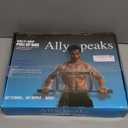 Ally Peaks Pull Up Bar for Doorway | Thickened Steel Max Limit 440 lbs Upper Body Fitness Workout Bar| Multi-Grip Strength for Doorway | Indoor Chin-Up Bar Fitness Trainer for Home Gym Portable (silver2)