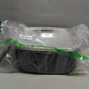 10L/ 2.64GAL Wireless Water Fountain for Cats Large Dogs for Multi-Pet Homes - Stainless Steel 4000mAh Battery Operated Automatic Pet Water Dispenser with Sensor, Quiet Flowing Bowl - Black