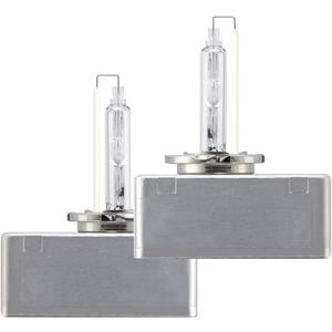 35W D5S HID Headlight Bulb for Chevy Silverado 1500 GMC Sierra Xenon Headlamp GM Acdelco 13594523 Genuine Parts, 6000K White Light Upgrade OE 25W 12V DC D5SC1 66540 9285410171 12410XV, 2-Pack