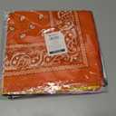 Allgala 12 Pack 100% Cotton Premium Bandanas Head Band Wrap Scarf (12-Polyester)