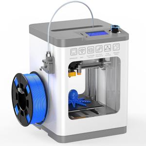 Tina2 Basic 3D Printers for Beginners Fully Assembled, Auto Leveling 3D Printer for Kids, FDM 3D Printers Resume Printing Function, Removable Flexible Magnetic Build Plate, Fully Open Source (Tina2S-V9-Neo)