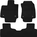 Matericuo Car Floor Mats Custom Fit for Lexus NX250 NX350 NX350h NX450h+ 2022-2025 2026 Black Rubber Auto Liner Mats All Weather Protection Heavy Duty Odorless